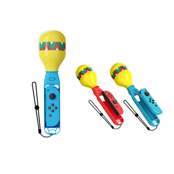 Двоен комплект ръкохватки за Switch OLED – лява и дясна, ABS материал, 2 бр., аксесоар за игрови контролер