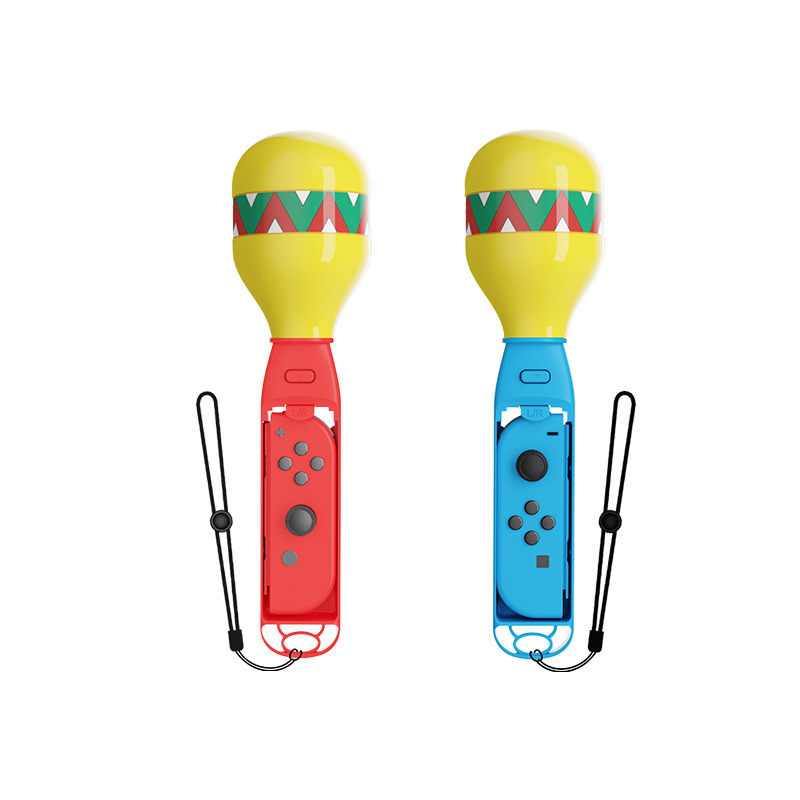 Двоен комплект ръкохватки за Switch OLED – лява и дясна, ABS материал, 2 бр., аксесоар за игрови контролер