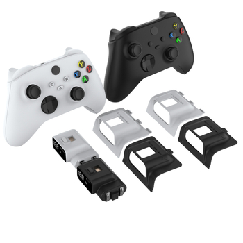 Baterie reîncărcabilă pentru controller Xbox Series X/S și One cu afișaj digital, interfață USB-C, carcasa ABS, compatibil Elite
