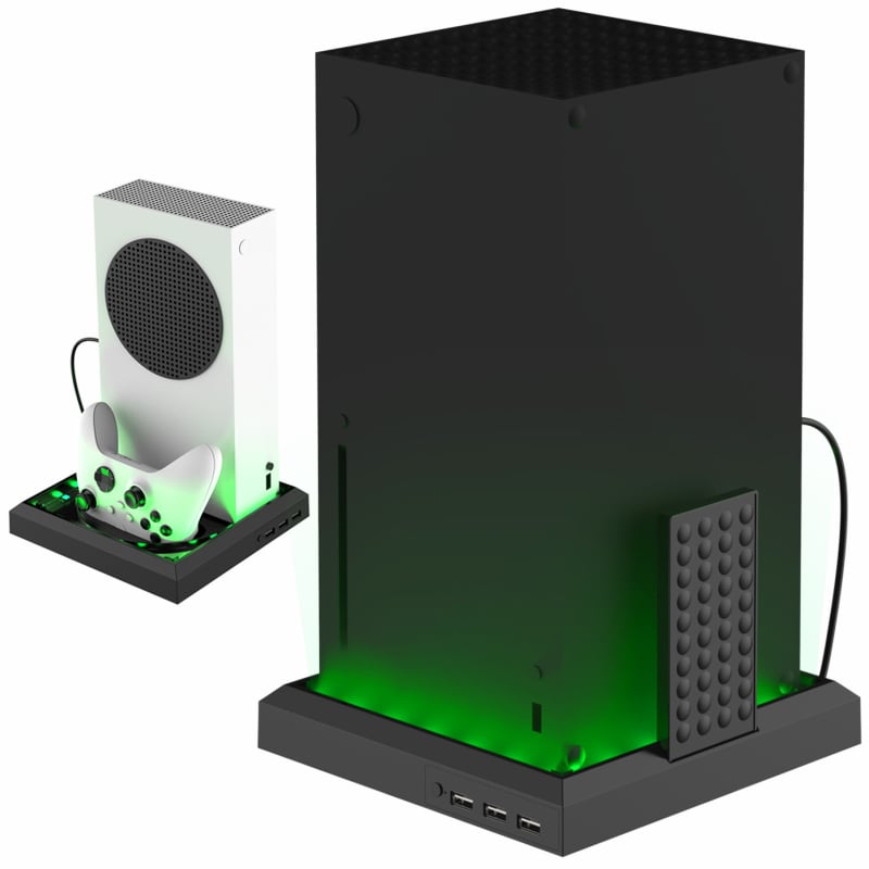 Βάση για Xbox Series X/S χειριστήρια με φωτιζόμενη βάση — USB διεπαφή, υλικό PC, για Xbox Series X/S