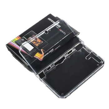 3DS LL aizsargkorpuss – caurspīdīgs PC korpuss, injekcijas liešana, saderīgs ar 3DS LL, svars 0.08