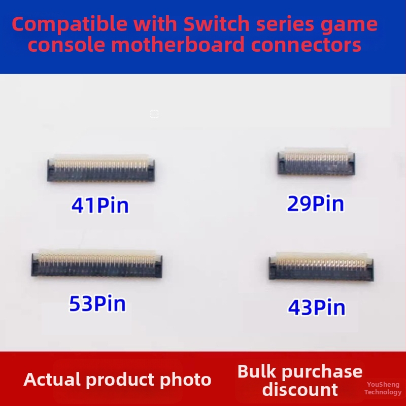 Nintendo Switch OLED obrazovkový konektor s LCD zásuvkou a rozhraním L tlačidla
