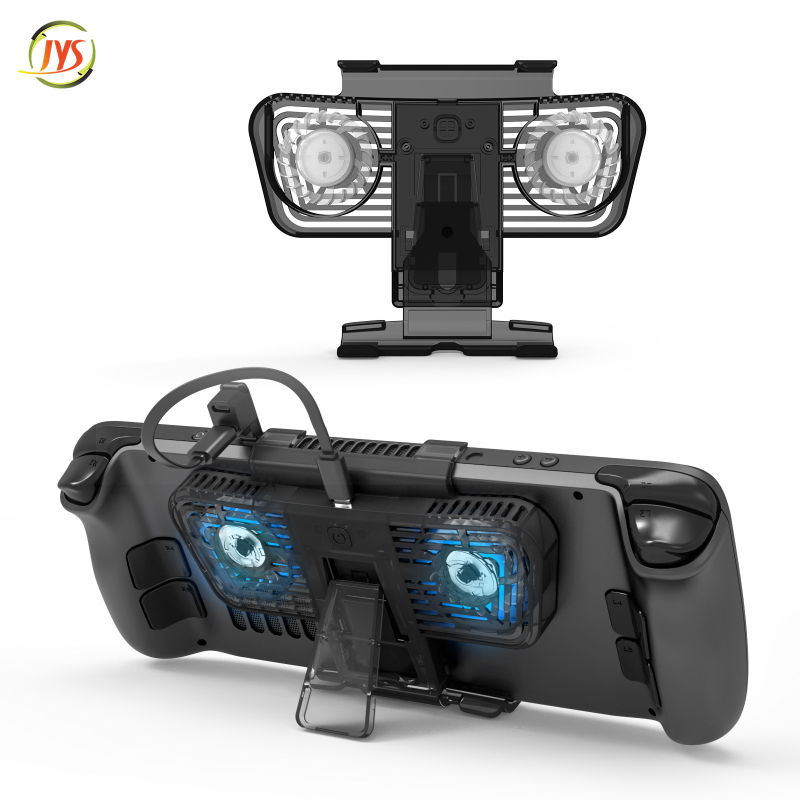 FAN de răcire cu suport pentru Steam Deck OLED – ABS, 166 g, compatibil cu Steam Deck OLED, Steam Deck și Switch