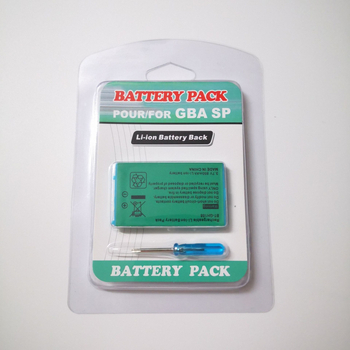 Μπαταρία GBA SP με κατσαβίδι, 850mAh, 53×32 mm, Διασύνδεση χαλκού φύλλου, Ενσωματωμένη μπαταρία λιθίου