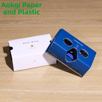 VR brilles uz galvas, modelis vr01, papīra materiāls, augsta izšķirtspēja, Android operētājsistēma
