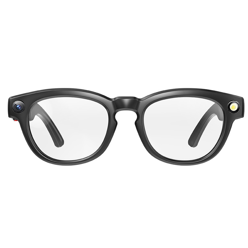 Q8 AI pametne naočale s kamerom 8MP, 32GB memorija, zaslon 50×40 mm, 290mAh baterija, Bluetooth glazba
