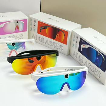 Ddlin Aimb-g1 inteligentné okuliare — 8MP foto, 1200P video záznam, preklad pre vonkajšiu cyklistiku