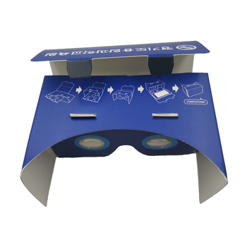 Gudras VR brilles, 1k izšķirtspēja, papīra materiāls, bez kameras, svars 80 g