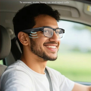 AI Gudras brilles ar 8 MP kameru, Bluetooth 5.4, 270mAh akumulators, 4GB atmiņa, Bezvadu diapazons 5–10 m