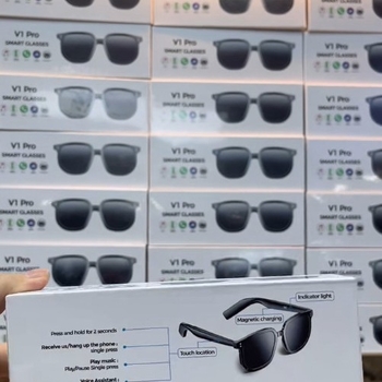 V1Pro Bluetooth brillēm ar zilā gaismas filtrēšanu un AI balss palīgu — Ddlin Aimb-g1