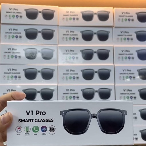 V1Pro Bluetooth brillēm ar zilā gaismas filtrēšanu un AI balss palīgu — Ddlin Aimb-g1