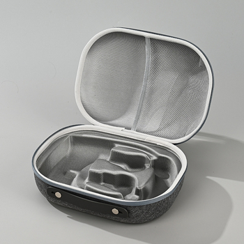 Pritaikoma EVA apsauginė laikymo dėžė mikrofonui, belaidžiai mechaninei klaviatūrai ir AI akinoms - 10 kg apkrova, reljefinis spausdinimas, įrankių dėžė