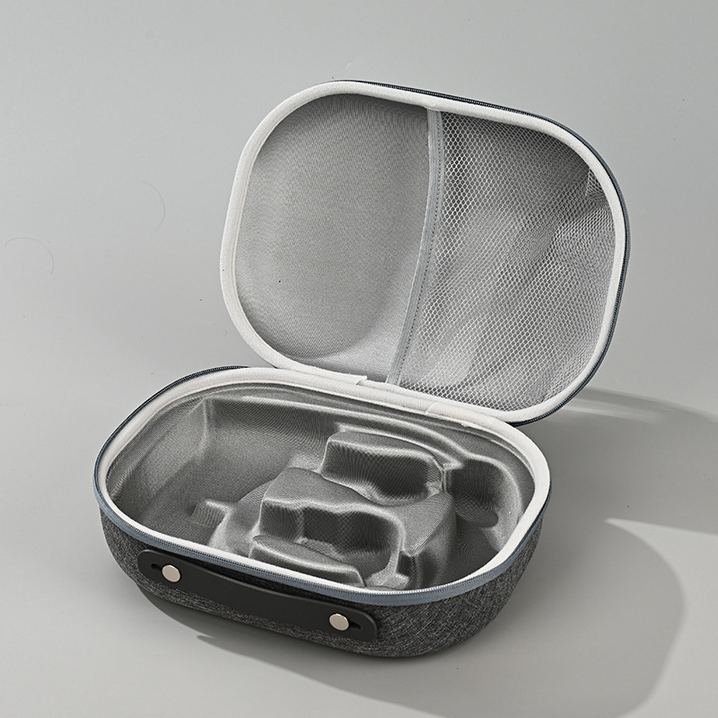 Pritaikoma EVA apsauginė laikymo dėžė mikrofonui, belaidžiai mechaninei klaviatūrai ir AI akinoms - 10 kg apkrova, reljefinis spausdinimas, įrankių dėžė