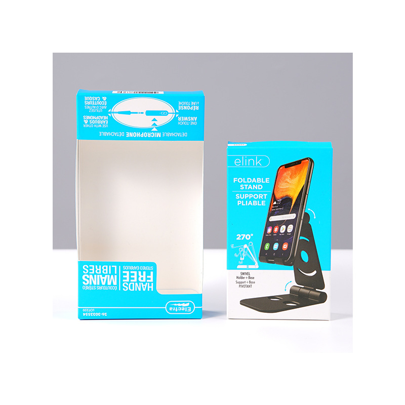 Személyre szabott csomagoló doboz logónyomtatással, UV felület, karton/Kraft papír