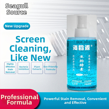 Seagull Source ekrānu tīrīšanas līdzeklis ar bioloģisko enzīmu, piemērots notebook, viedtālrunim, datoram, digitālajai kamerai un monitoram