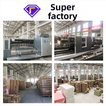 Salokāma kartona kārba no viļņotā kartona, 250gsm, biezums 5, die-cut griešana