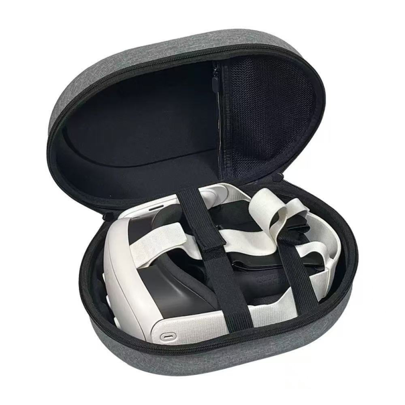 VR akiniai dėklas, EVA medžiaga, reljefinis paviršius, atspari smūgiams ir spaudimui, atspari vandeniui, apkrova iki 5 kg, modelis Spt