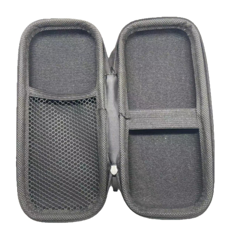 EVA laikymo dėklas elektroninių priedų – ausinės, akiniai ir mikrofonas; medžiaga: kompozicinė medžiaga; procesas: terminis perdavimas; panaudojimas: skaitmeninės kameros pakuotė; ženklas: Yixing