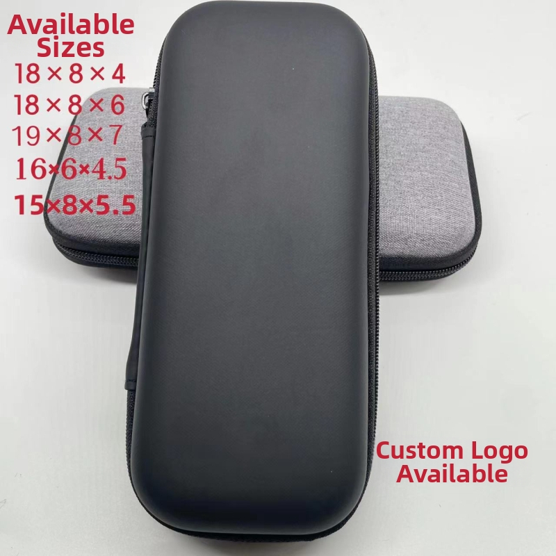 EVA laikymo dėklas elektroninių priedų – ausinės, akiniai ir mikrofonas; medžiaga: kompozicinė medžiaga; procesas: terminis perdavimas; panaudojimas: skaitmeninės kameros pakuotė; ženklas: Yixing