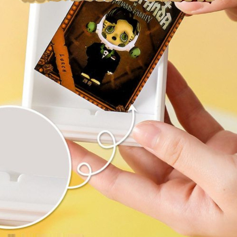 PP-plasztik figurakiállító doboz fedéllel – porvédett, testreszabható, logónyomás lehetséges