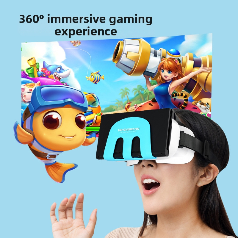 VR brilles Nintendo Switch – 1080p HD, 3D, SC-G11, plastmasas materiāls