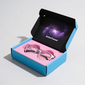 VR akiniai dovanų dėžutė – kartono/papieriaus įpakavimas, ofsetinis spausdinimas, kalta membraninė dėžutė, apkrova 100 g, 3C elektronikos pakuotė