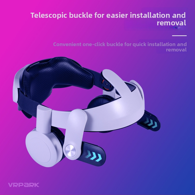 VRPARK Oculus Quest 2 nomaināms galvas siksnas VR austiņām | ABS materiāls, 294 g, regulējams