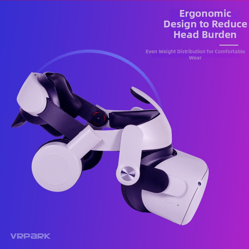 VRPARK Oculus Quest 2 nomaināms galvas siksnas VR austiņām | ABS materiāls, 294 g, regulējams