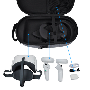 Pico Neo3 VR szemüveg tároló tok, kompozit anyag, testreszabható feldolgozás, 3C elektronikus csomagolás