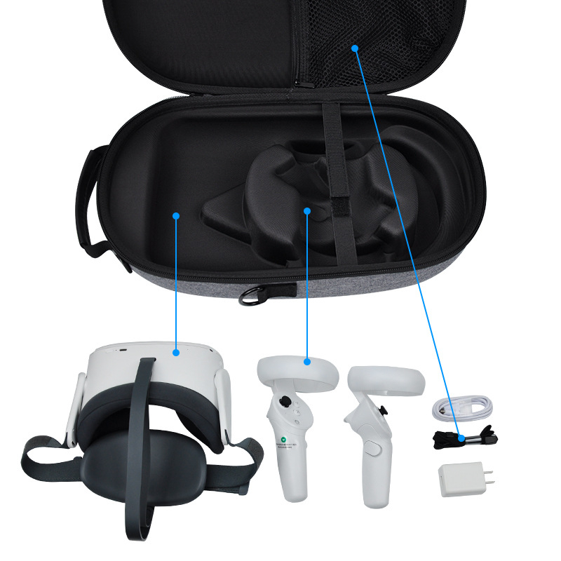 Pico Neo3 VR szemüveg tároló tok, kompozit anyag, testreszabható feldolgozás, 3C elektronikus csomagolás