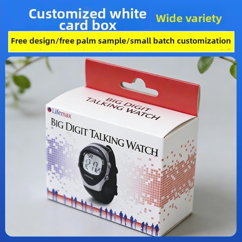 3C termékekhez személyre szabott csomagoló doboz, hajtogatott karton, logónyomás, papír 210-350 g/m², kozmetikumokhoz és digitális kábelekhez