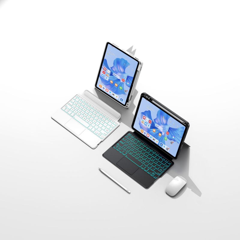 Bežična Bluetooth tipkovnica s magnetskim dijeljenjem za Huawei MatePad tablet, ergonomska, 670 g