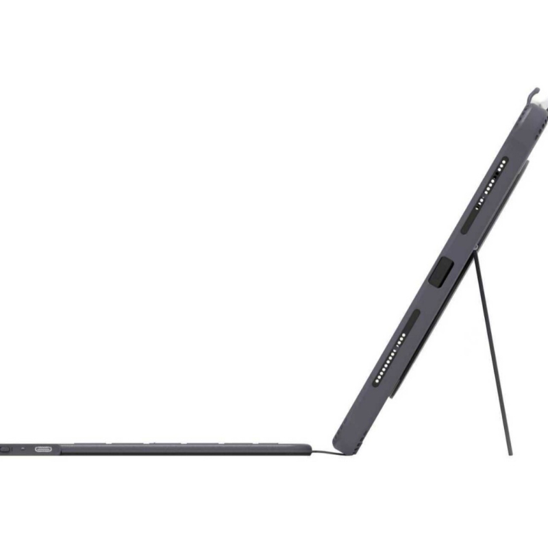 Kućište za tipkovnicu iPad s 360° rotirajućim držačem, magnetski odvojivi dizajn, kožna tipkovnica (Bluetooth; za iPad; 700 g)