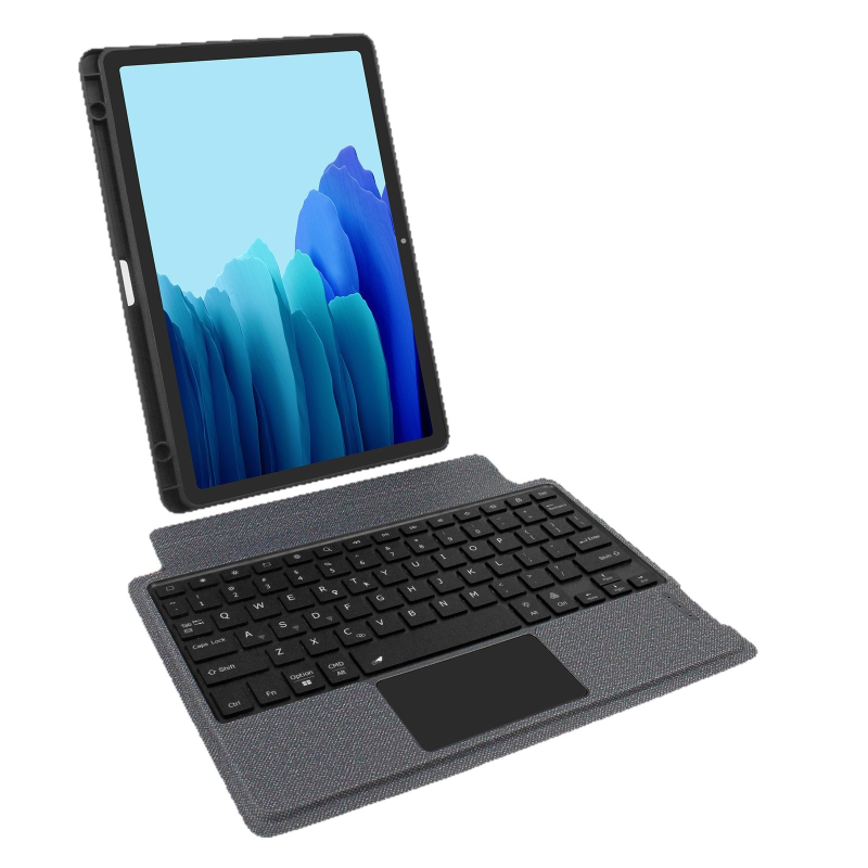 Bežični Bluetooth tipkovnica s magnetskim odvojivim kućištem za Samsung 11-inčni tablet, ergonomska podrška, dimenzije 28,5 × 20,5 × 2,5 cm