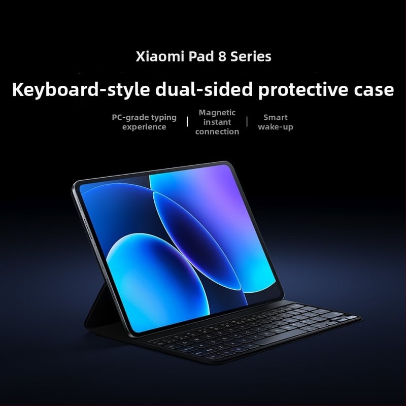 Xiaomi Mi Pad 8/Pro Magic Keyboard – Bluetooth vezeték nélküli billentyűzet, ergonómiai támogatás, 0.5 m kábel, OEM gyártás
