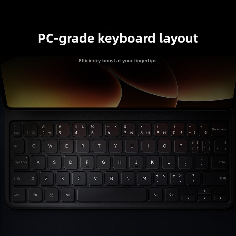 Xiaomi Mi Pad 8/Pro Magic Keyboard - belaidė Bluetooth klaviatūra, ergonominis palaikymas, 0,5 m kabelis, OEM gamyba