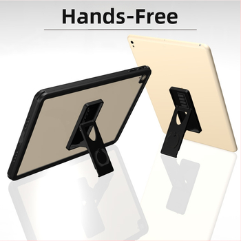 Tablettatartó emelő dizájnnal, univerzális tablettákhoz, egykezes használat