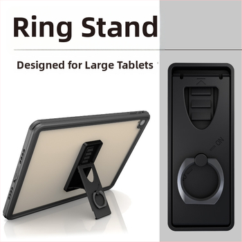 Tablettatartó emelő dizájnnal, univerzális tablettákhoz, egykezes használat