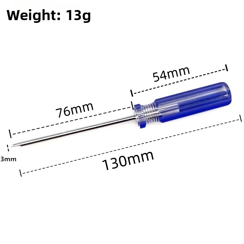 Ezhi magnētiska skrūvgriežu komplekts remontam portatīvajiem datoriem un planšetēm — caurspīdīga kristāla rokturis, Cr-V hrom vanādija tērauds, nav izolēts, 0.013 kg