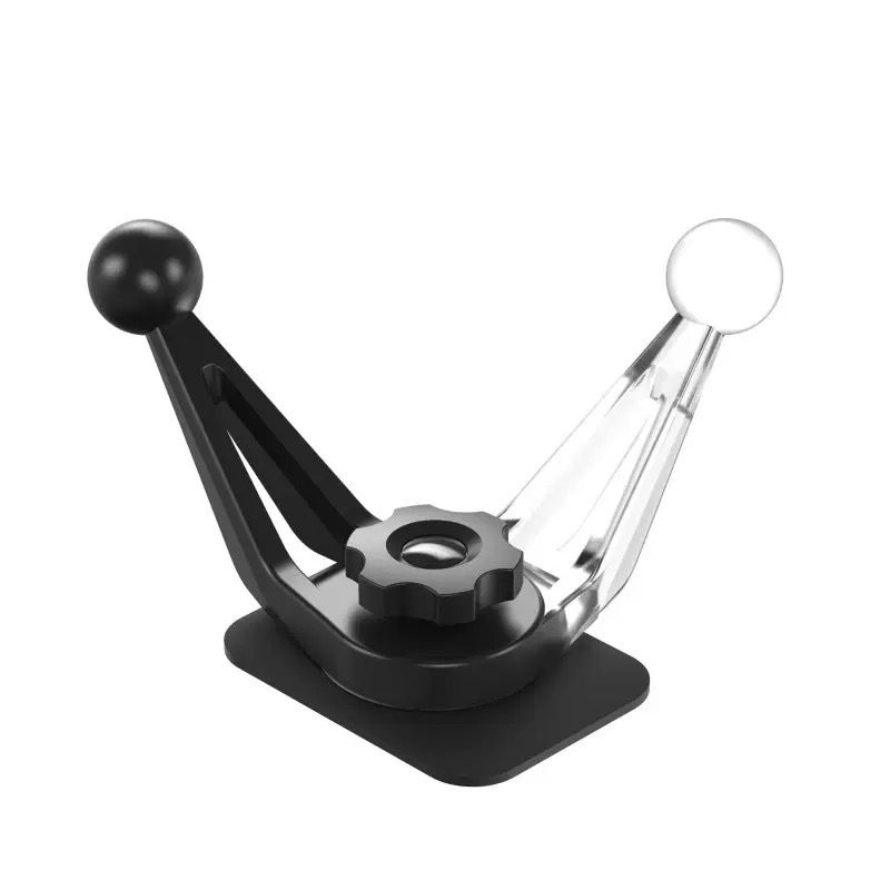 Zamjena glavnog tijela držača za telefon u vozilu – 17 mm univerzalna kuglična glava, ljepilno pričvršćivanje na ploču, 360° rotacija, podesivo