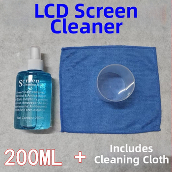 LCD ekrāna tīrīšanas gels — 200 ml, piemērots portatīvajam datoram, viedtālrunim, datoram un digitālajai kamerai