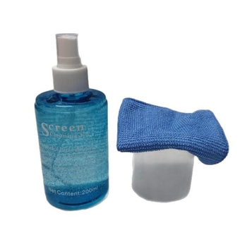 Гел почистващо средство за LCD екрани — 200 мл, подходящо за лаптоп, мобилен телефон, компютър и дигитална камера.