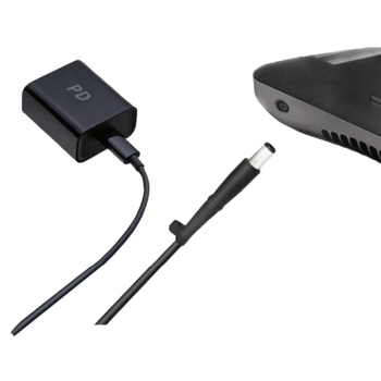 Nolan heart USB-C a DC gyorstöltő kábel, 1,5 m, USB-C férfi a DC 7,4×5,0 mm-es csatlakozóhoz