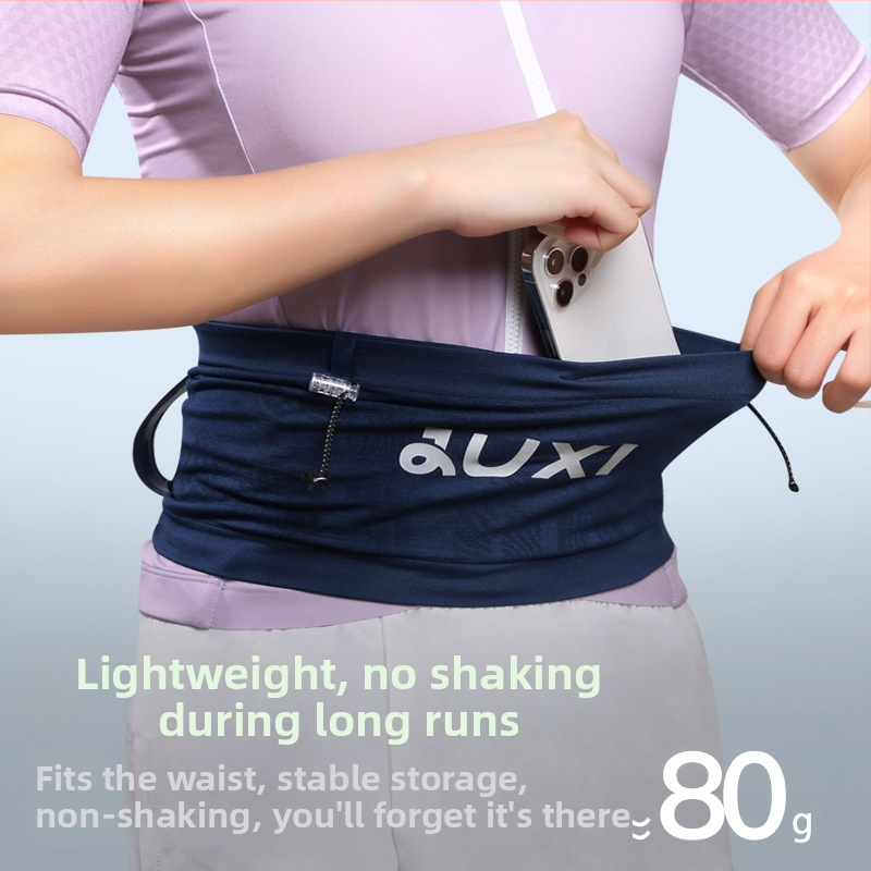 Nylon sporta josta viduklim, elpojoša, ļoti viegla, paplašināma, atstarojoša nakts drošībai, universāla