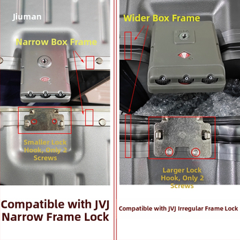 Bagāžas paroles slēdzene – aizvietojama sprādze kufriem un ratiem