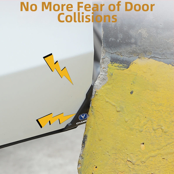 Auto ukse nurga kaitselint - PVC materjal, universaalne sobivus, põrkumise vastane liim, mudel PVC-ukse-nurk, Cheng Jin kaubamärk