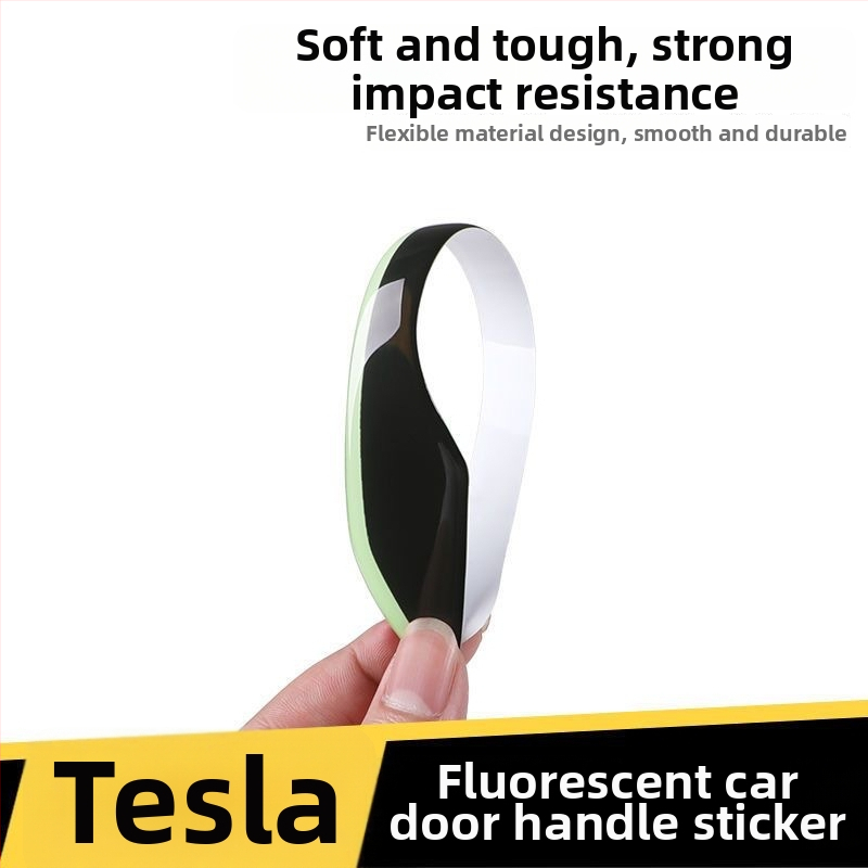 Tesla uksekäepideme kleepsud – epoksüline anti-kollisiooniliim, sobib Model 3/Y, pärit Guangzhou