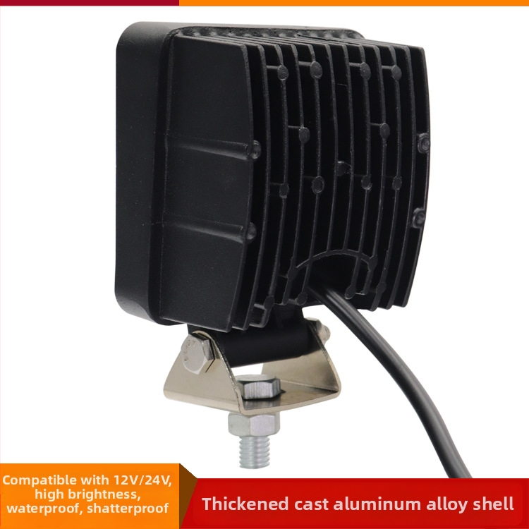 ZS-48WHC LED darba luktura ekskavatoram, krautuvam, krānam, buldozerim, iekrāvējam — 48W, 12–60V, 2800 lm