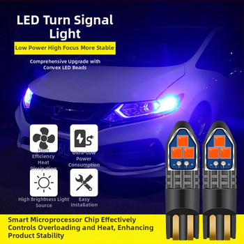 T10 LED platuma/pozīcijas gaisma auto, 6SMD-3030, alumīnija korpuss, 12-24V, Jin Chida