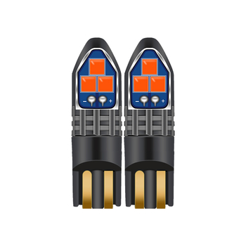 T10 LED platuma/pozīcijas gaisma auto, 6SMD-3030, alumīnija korpuss, 12-24V, Jin Chida